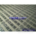 Custom high quality doors labels thin metal letter with 3M adhesive